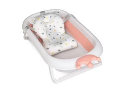 Ванна дитяча складна з матрациком El Camino Plus ME 1151 CROWN Coral Powder